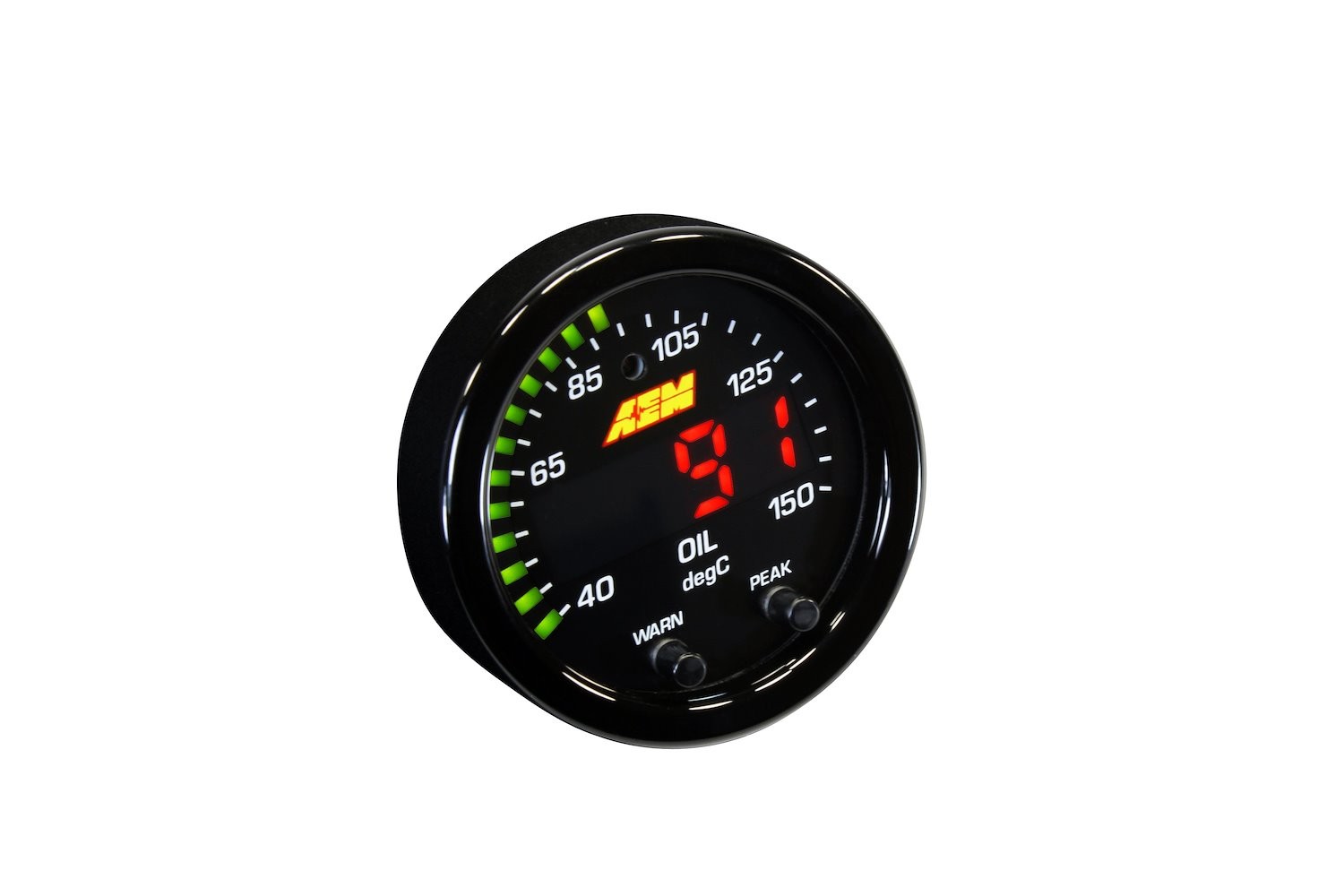 AEM Electronics 30-0302 X-Series Temperature Gauge Water/Trans/Oil