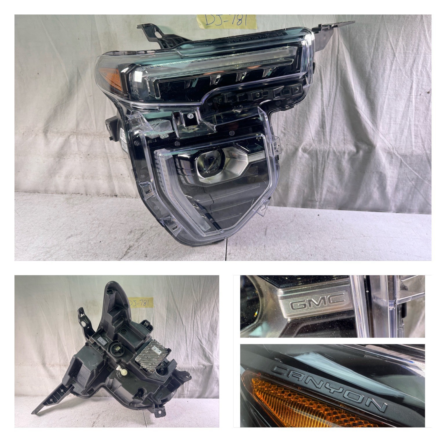 OEM 2023 2024 2025 GMC Canyon GM RIGHT PASSENGER RH HEADLIGHT Headlamp 86584230
