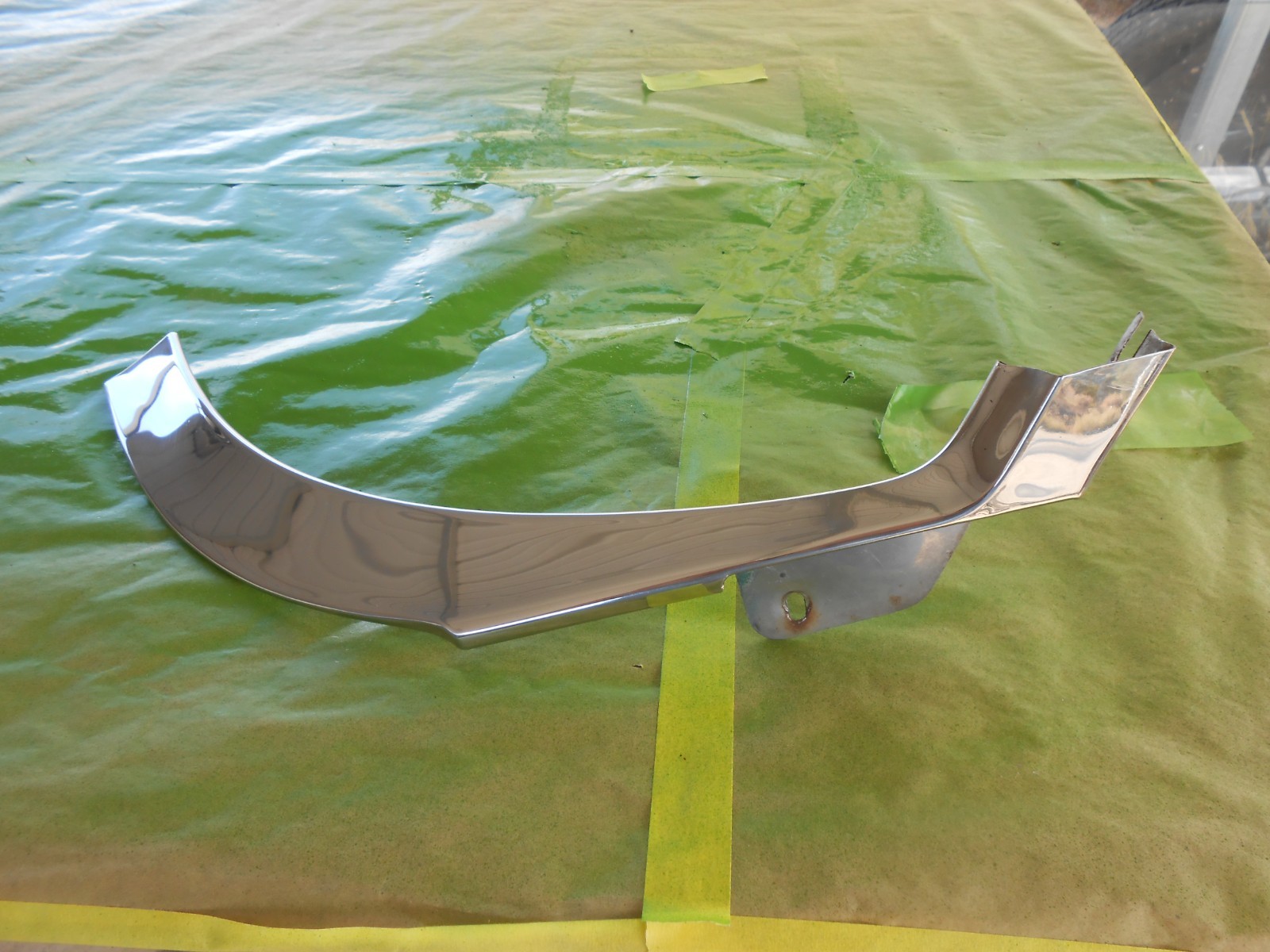 1963-64 Chrysler New Yorker, 300 windshield moldings (6pc. set) used parts 1963-64 Chrysler New Yorker, 300 windshield moldings (6pc. set) used parts