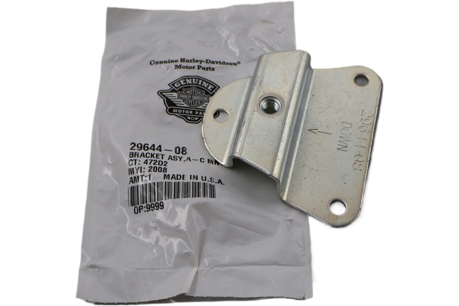 29644-08 NEW OEM 2008-2013 HARLEY-DAVIDSON TOURING AIR CLEANER BRACKET MOUNT