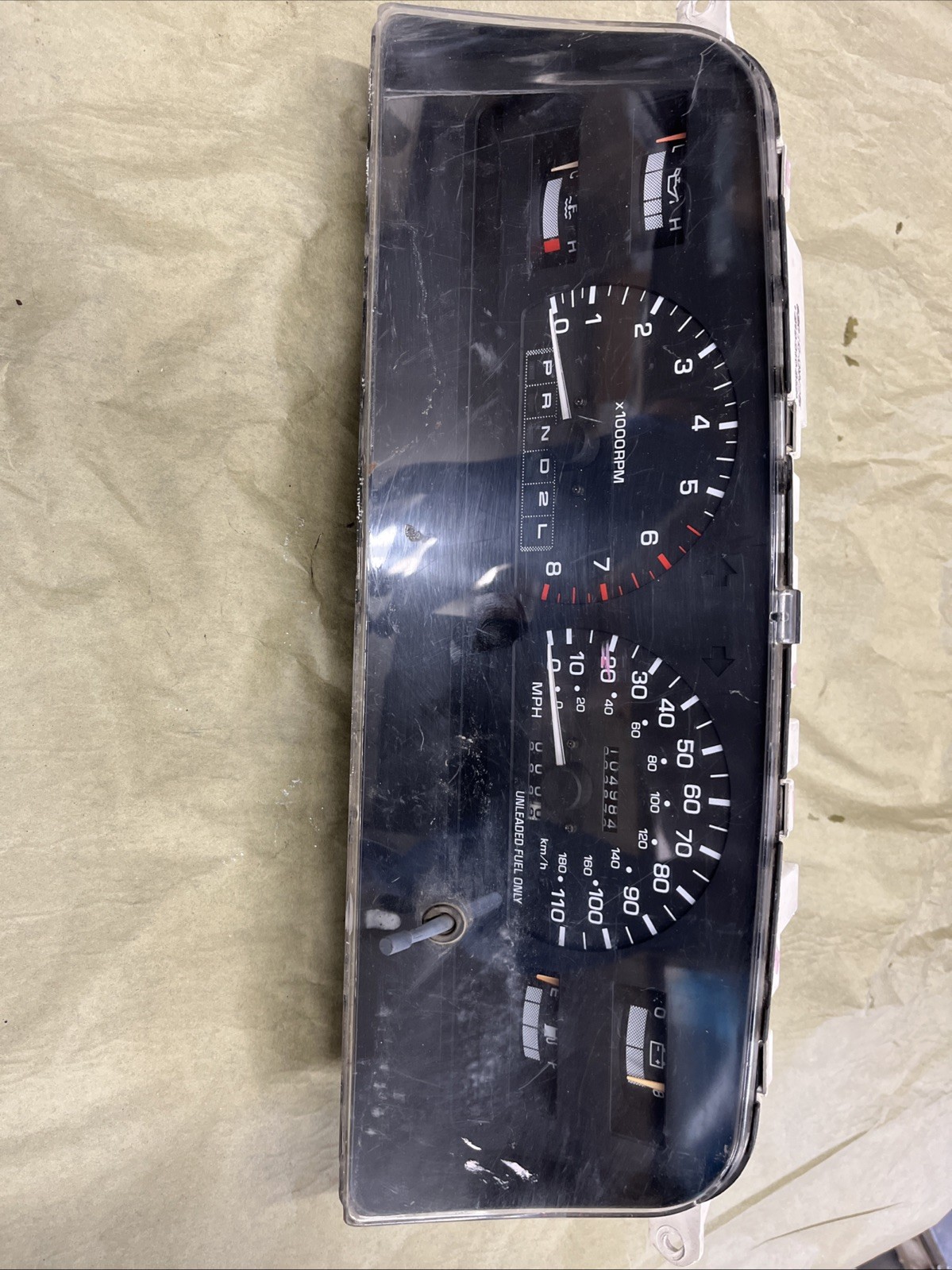 1995-1998 TOYOTA T100 NSTRUMENT CLUSTER SPEEDOMETER GAUGES 83010-OW250 AUTHENTIC 1995-1998 TOYOTA T100 NSTRUMENT CLUSTER SPEEDOMETER GAUGES 83010-OW250 AUTHENTIC