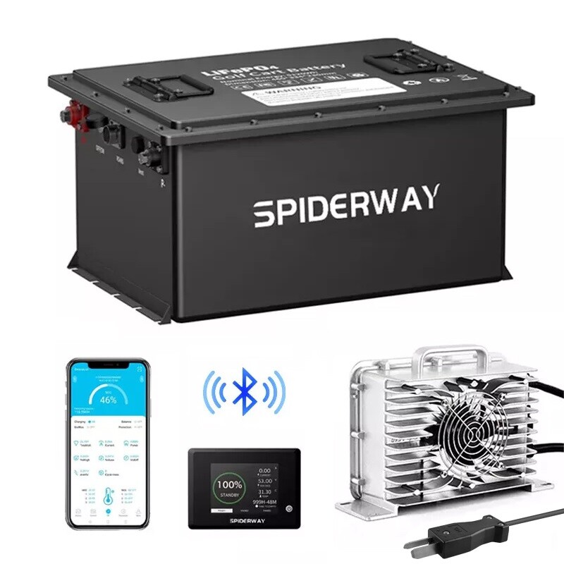 36V 105Ah Golf Cart Lithium Battery Conversion Kit for Club Car DS Carryall