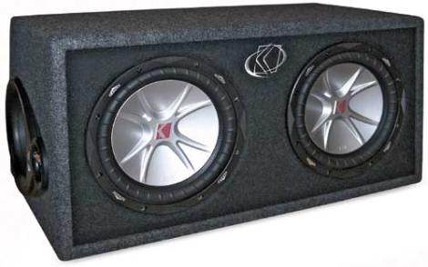Kicker Dcvr10-2 Car Stereo Box Subwoofer Enclosure Sys. Comp Cvr Dual 10\