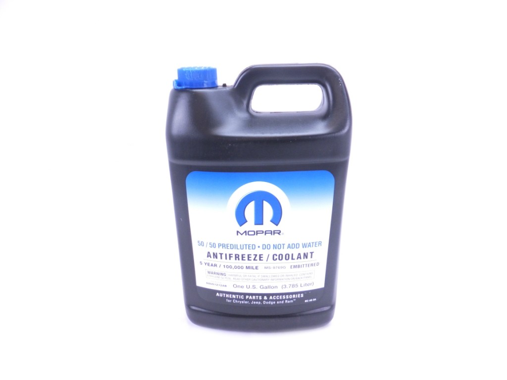 New Genuine Mopar Engine Coolant 1 Gallon Anti-Freeze (2007-2012) OE 68051212AC New Genuine Mopar Engine Coolant 1 Gallon Anti-Freeze (2007-2012) OE 68051212AC