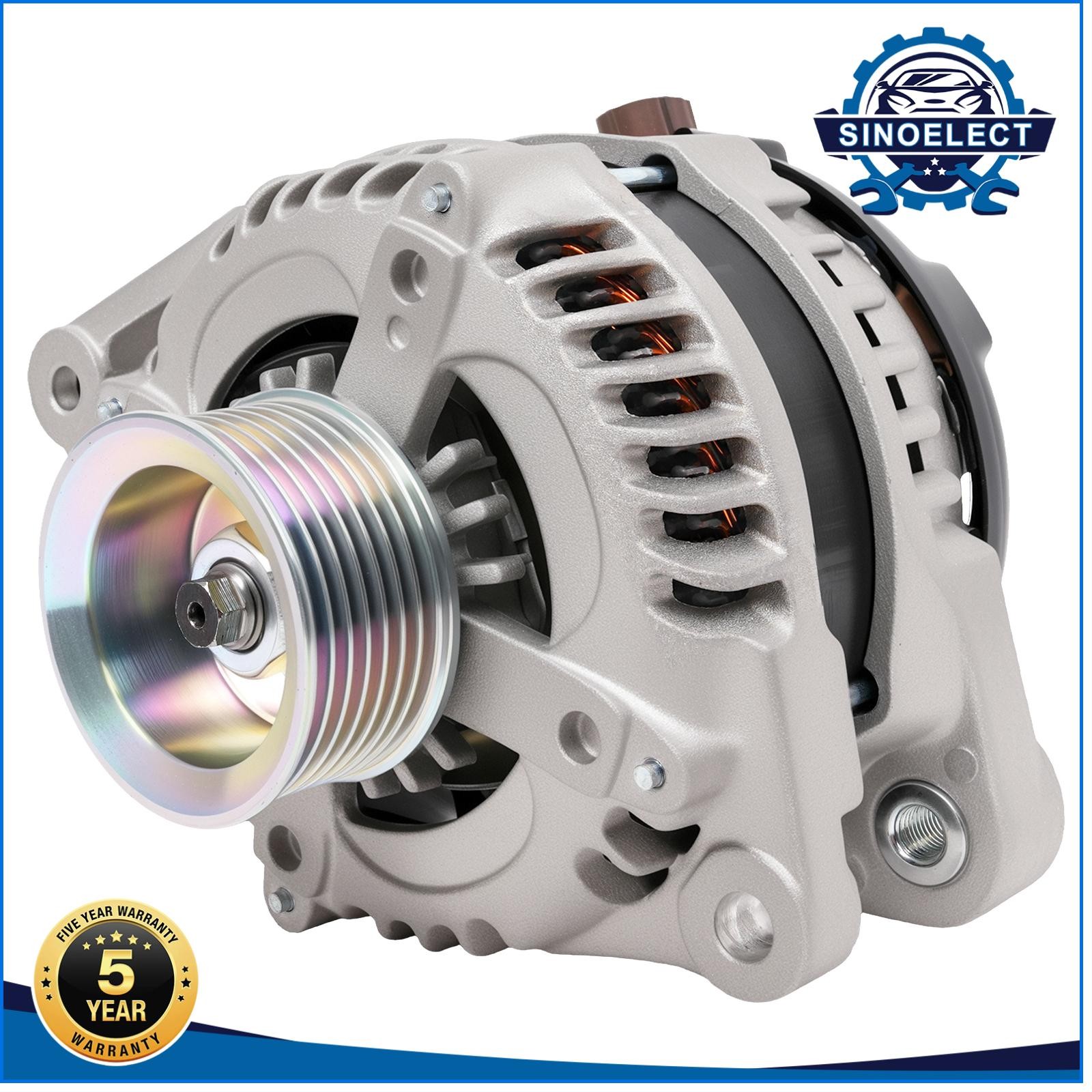 Alternator For 2008-2014 Honda Accord Acura TSX 2.4L 11390N 130Amp 31100-R40-A01