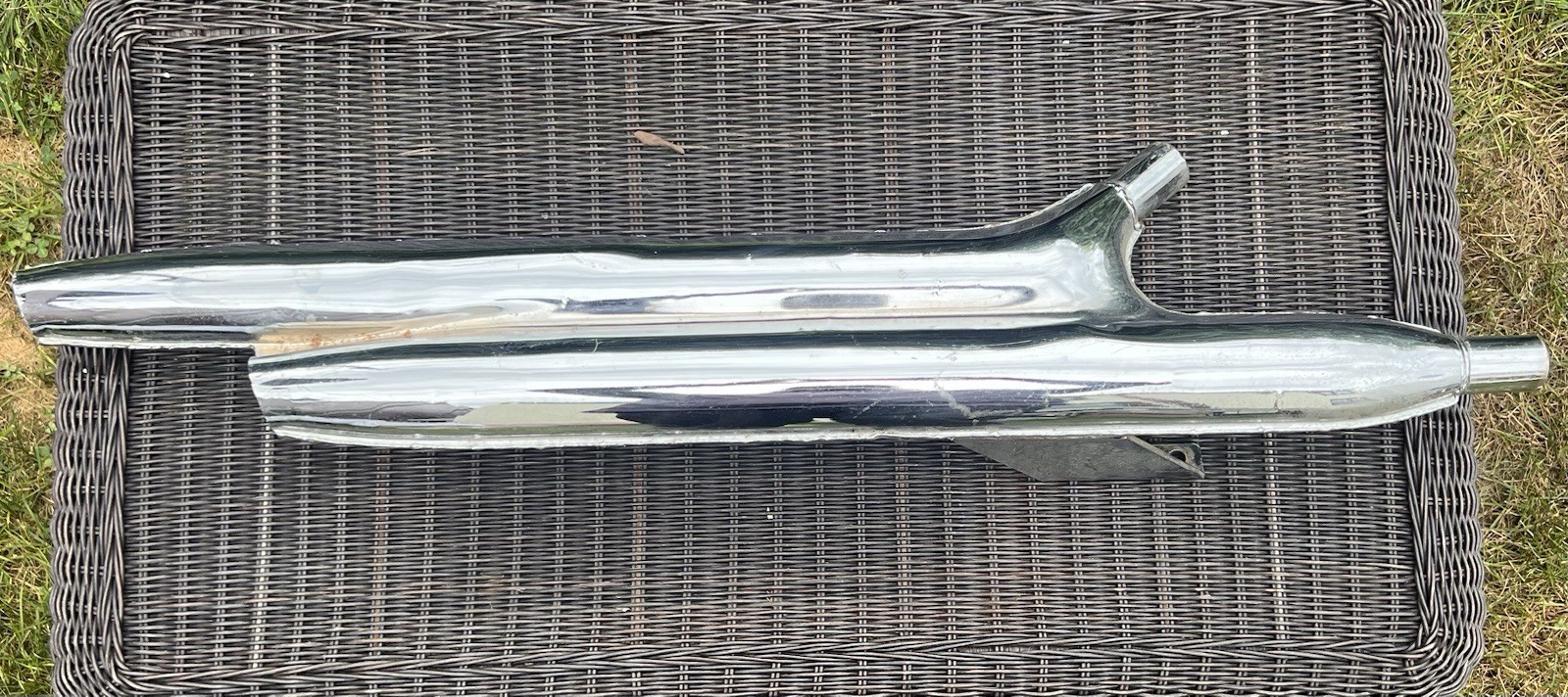 Vintage 1972 Harley Davidson Ironhead Sportster Exhaust Muffler 65431-72