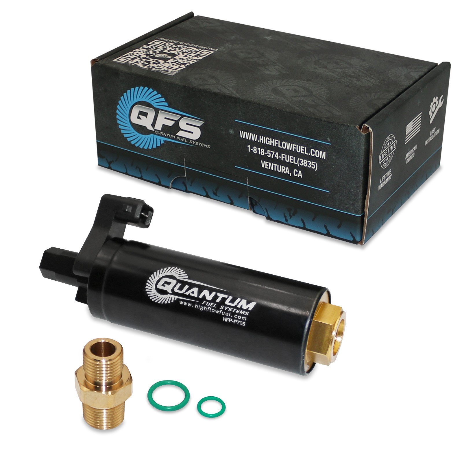OMC Volvo Marine Direct Fit Low Pressure Fuel Pump 3858261, Sierra 18-7326 OMC Volvo Marine Direct Fit Low Pressure Fuel Pump 3858261, Sierra 18-7326