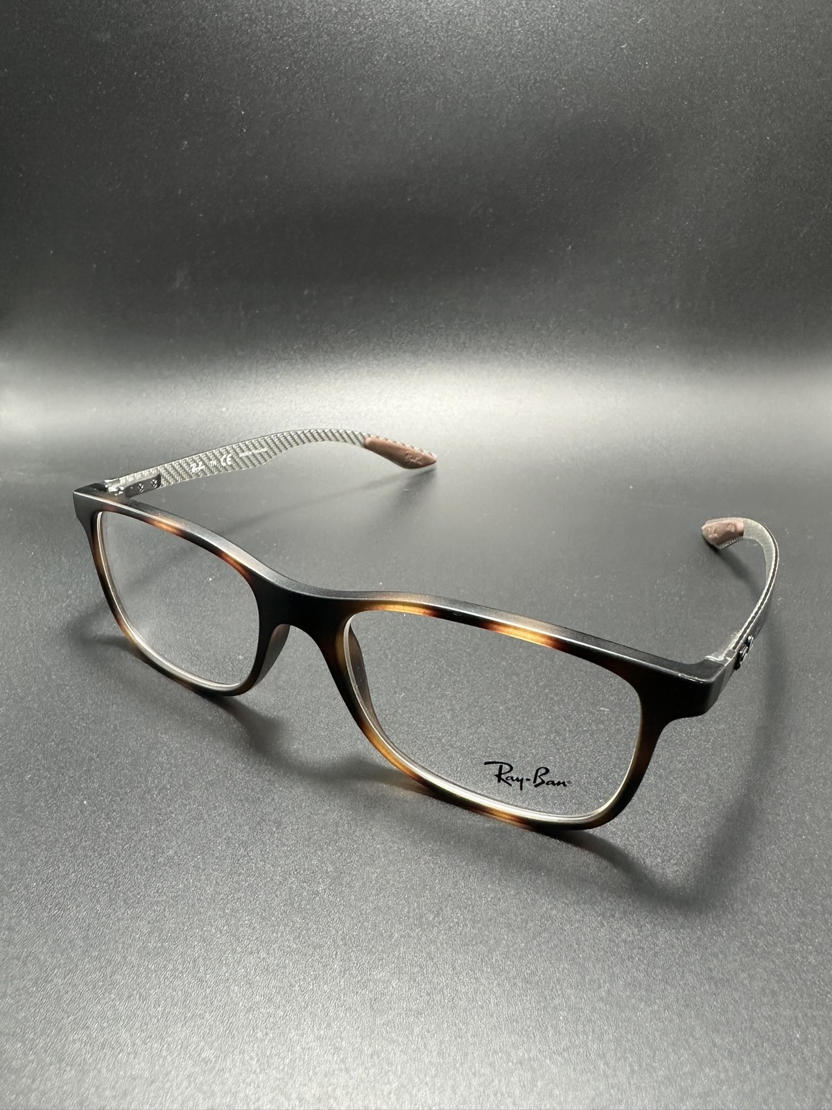 Ray-Ban RB8903-5200 Eyewear with Carbon Temple Brown - New Store Sample no case