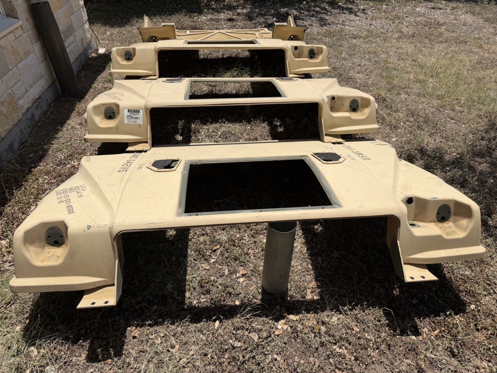 HOOD Humvee Late Model Turbo ECV Mil Hummer M1165 ; 2510-01-432-3338 12469257 HOOD Humvee Late Model Turbo ECV Mil Hummer M1165 ; 2510-01-432-3338 12469257