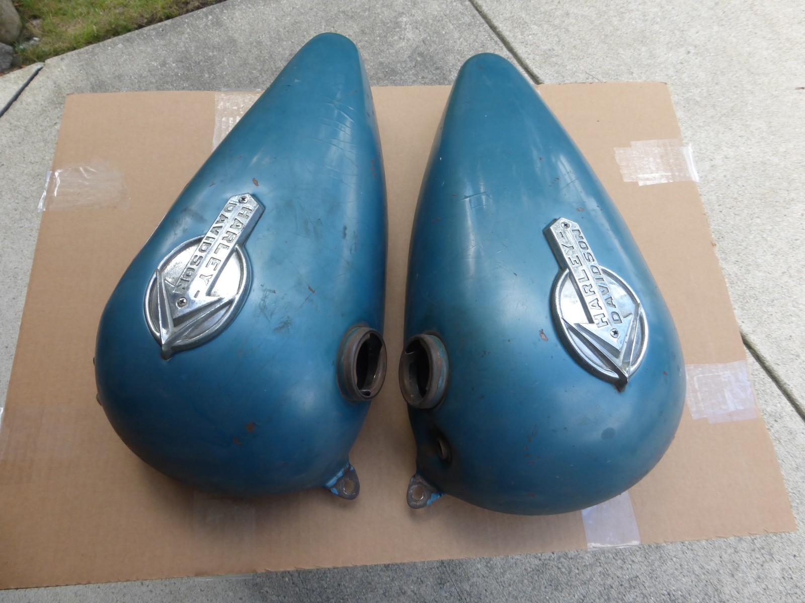 Harley Davidson 59-60 Panhead Gas Tanks