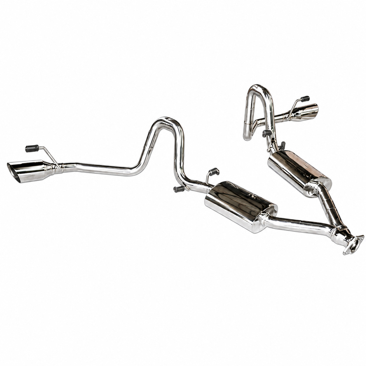SS Catback Exhaust for 1999-2004 Ford Mustang Base Convertible /Coupe V6 3.8L SS Catback Exhaust for 1999-2004 Ford Mustang Base Convertible /Coupe V6 3.8L