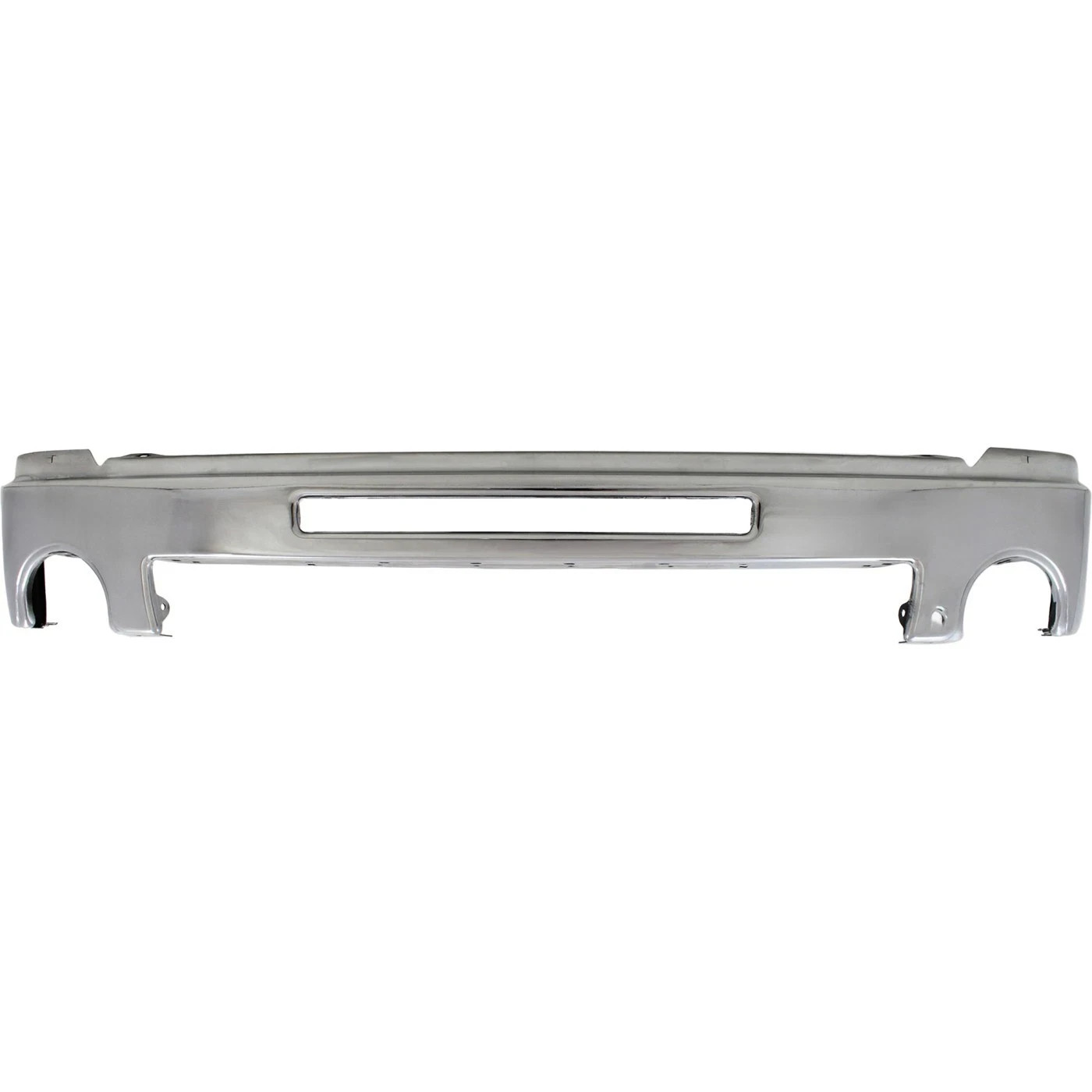 Front Bumper Chrome 1-Piece For GMC Sierra 1500 2007-2013 With Towing Package