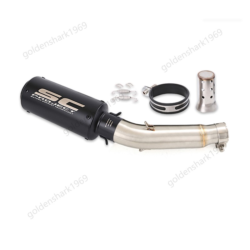 CB300R 2018-2025 for Honda CB250R Black Muffler Silencer Slip On Exhaust Tips