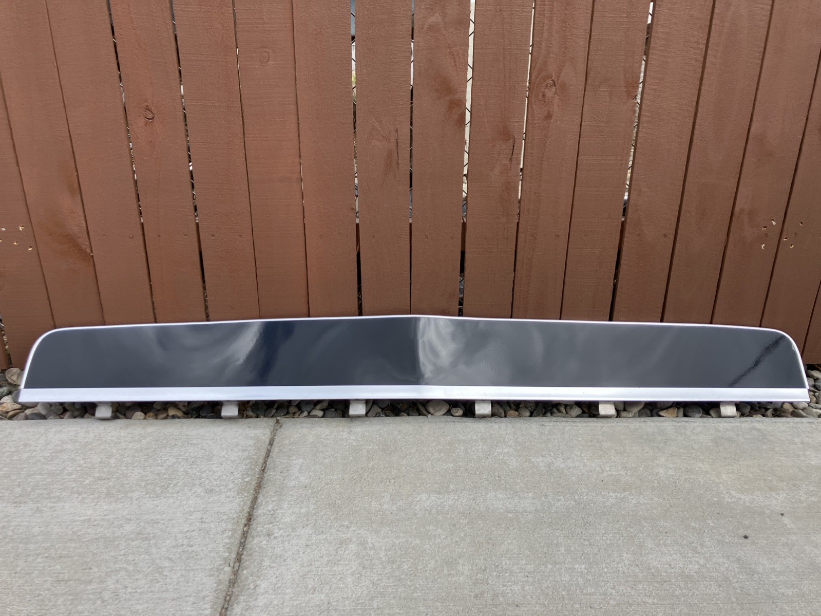 Vintage black Deflecta Shield ford 73-79 truck Bronco bug Guard Deflector #4535 Vintage black Deflecta Shield ford 73-79 truck Bronco bug Guard Deflector #4535