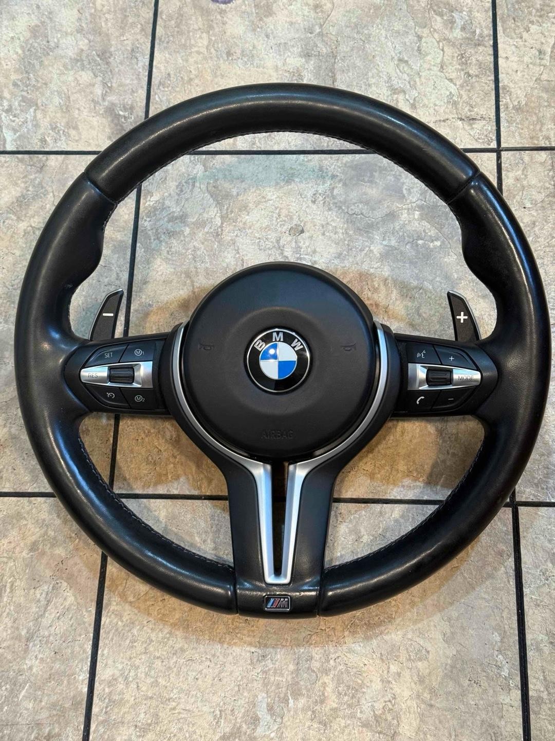 BMW F30 F80 F82 F87 M3 M4 Heated Steering Wheel Paddle Shifter Assembly OEM
