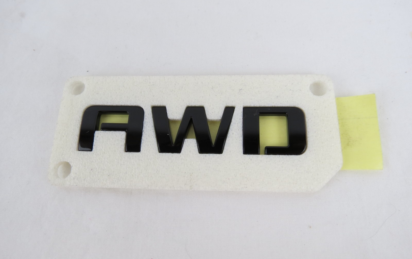 2018-2024 Chevy Traverse Equinox Black AWD Emblem Rear Trunk Badge Genuine OEM