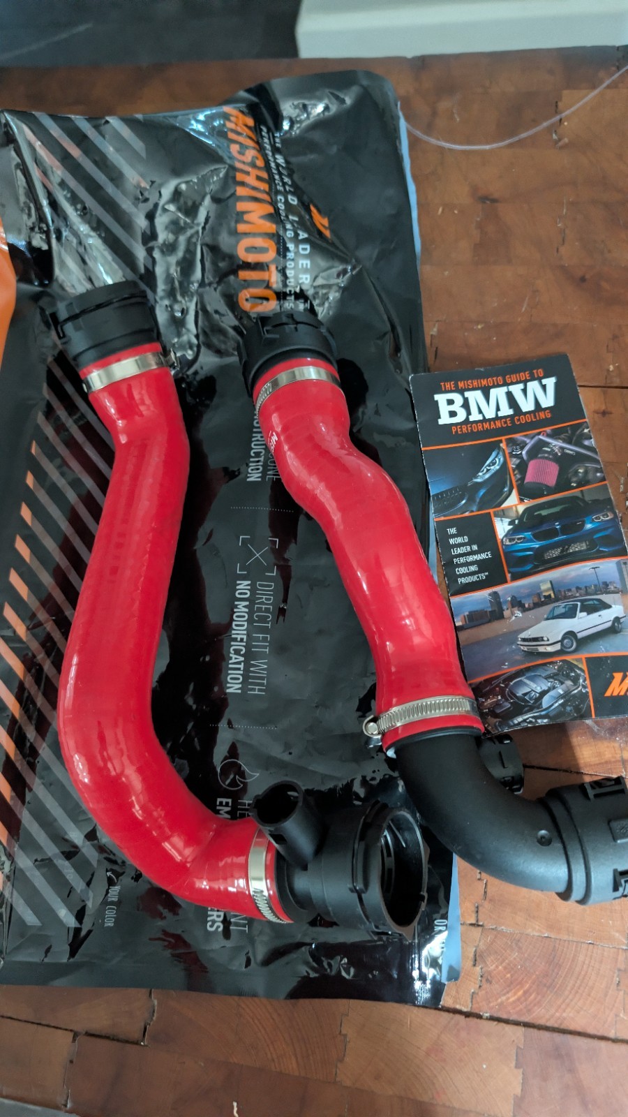 Mishimoto Silicone Radiator Hose Kit Fits BMW E46 Non-M 3-Series 1999-2006 Red
