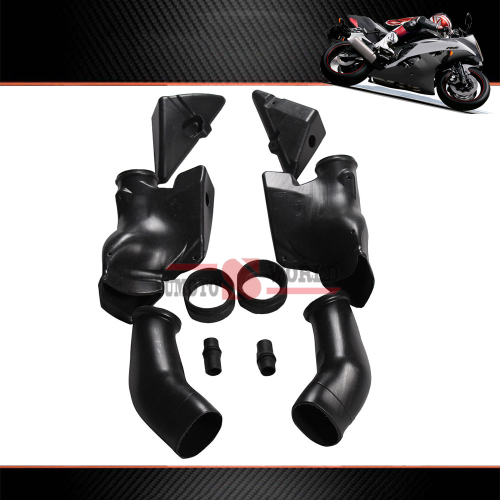 ABS Ram Air Intake Tube Ducts Duct For Honda CBR600RR CBR 600RR 2003 2004