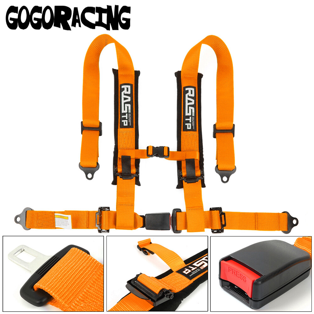 NEW Orange 4 Point Harness 2\