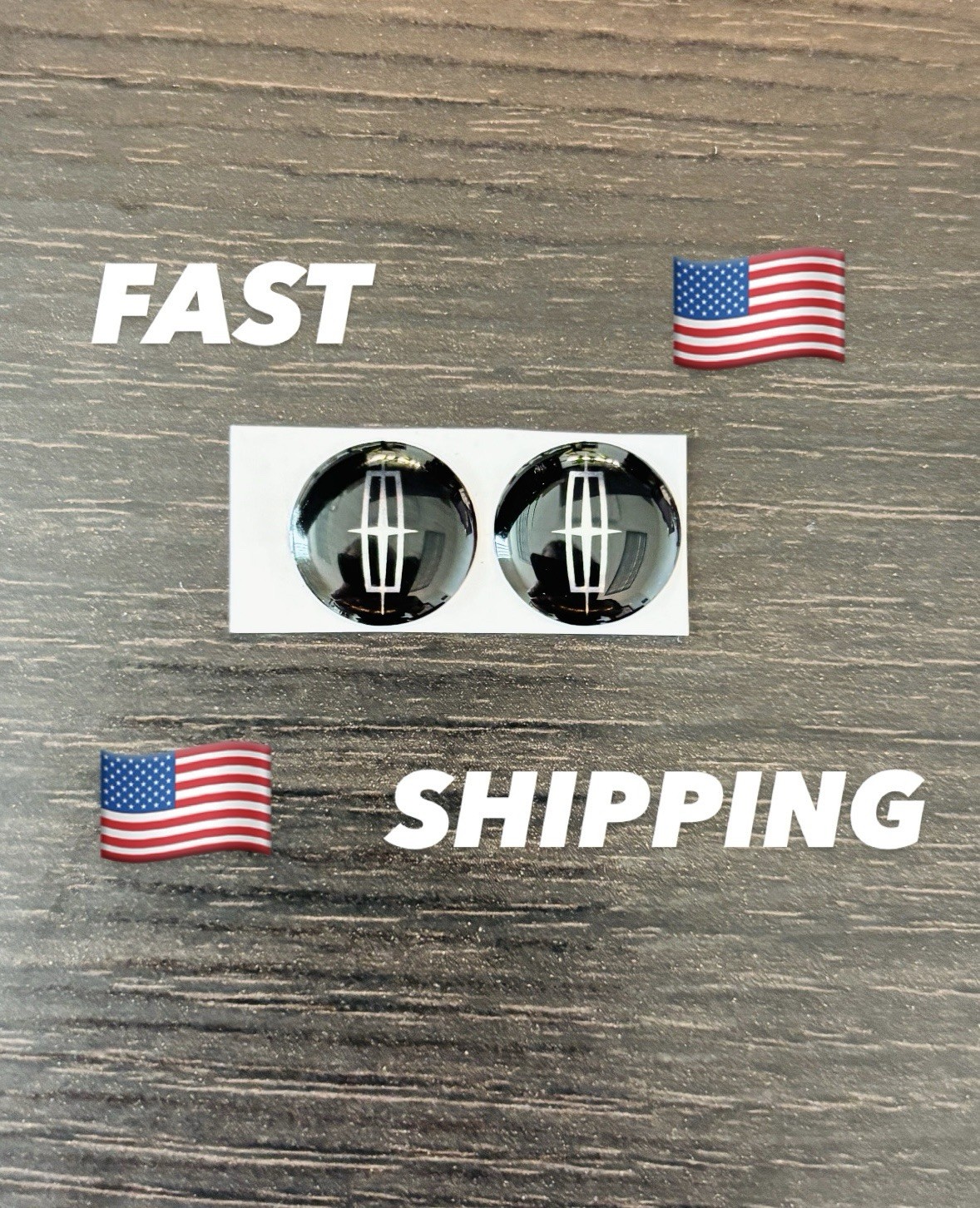 NEW LINCOLN 2pcs 14mm Replacement Key Fob Emblems Sticker Decal Logo NEW LINCOLN 2pcs 14mm Replacement Key Fob Emblems Sticker Decal Logo