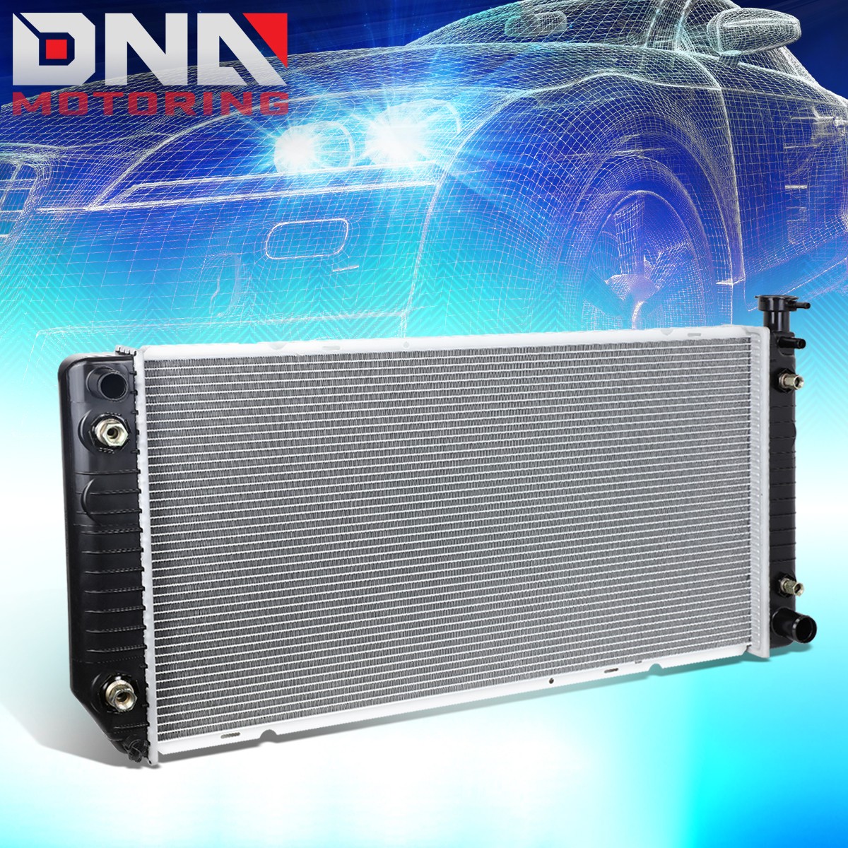 For 1992-1999 Chevy GMC C K 1500 2500 3500 5.0L 5.7L 7.4L Radiator Aluminum 1522 For 1992-1999 Chevy GMC C K 1500 2500 3500 5.0L 5.7L 7.4L Radiator Aluminum 1522