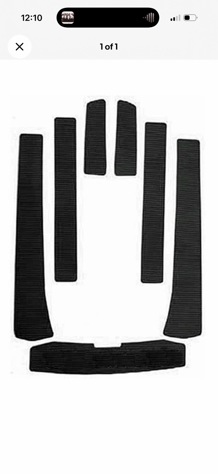 WSM Polaris 700-780 / 1050 Traction Pads '94-'99 012-452BLK