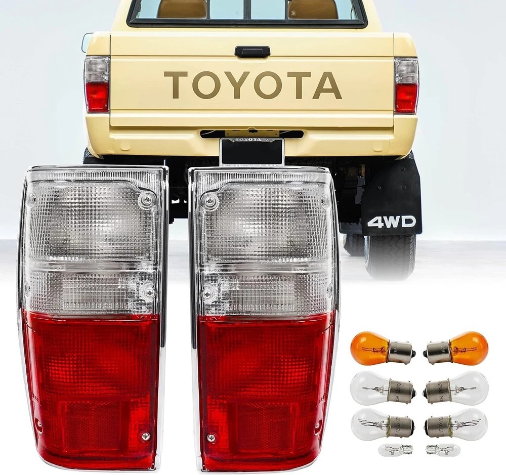 USR 84-88 4Runner Tail Toyota Pickup All Models Red/Clr TailLight 