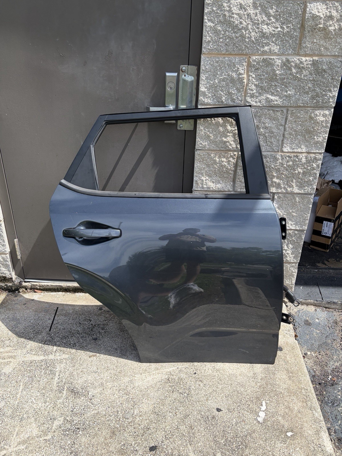 2020-2025 Kia Soul OEM Right Rear Passenger Side Exterior Door Shell