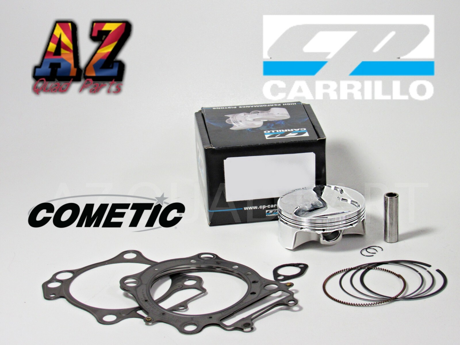 YFZ450 YFZ 450 98mm CP Big Bore Piston 12.5:1 478cc & Cometic Top End Gaskets