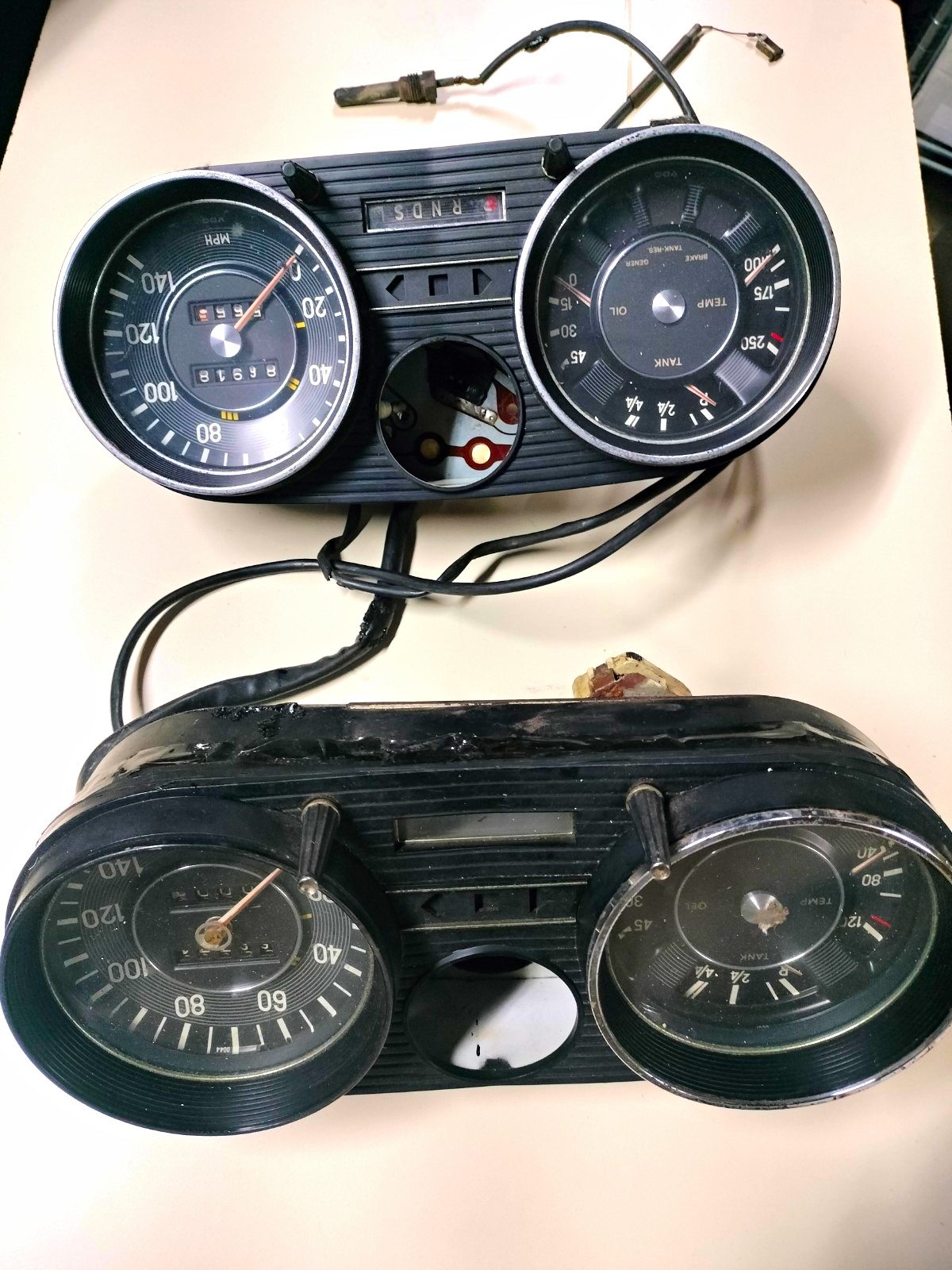 Mercedes W108 W109 Clusters