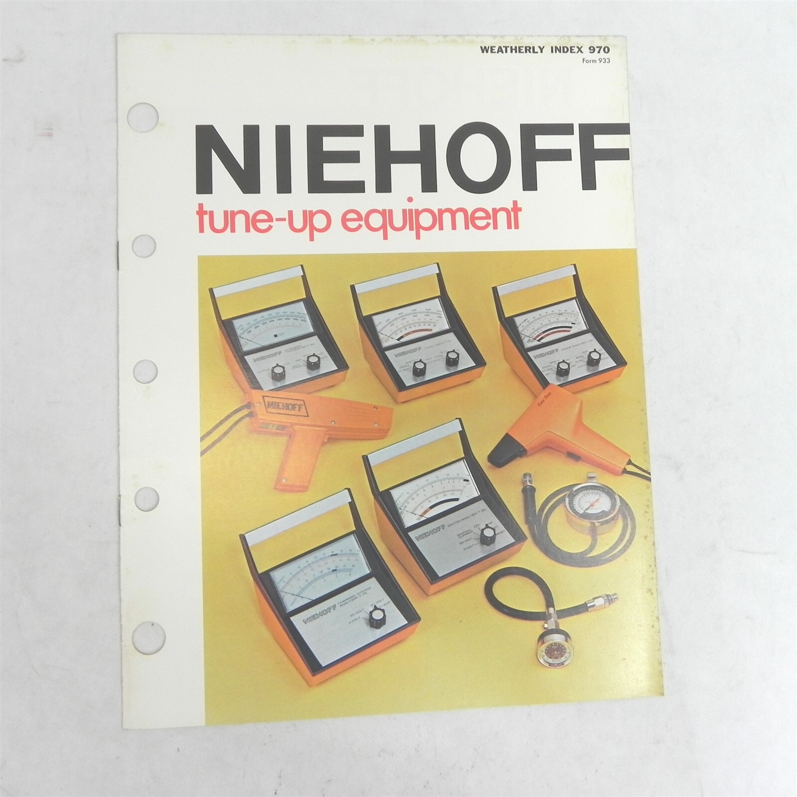 VINTAGE CE NIEHOFF TUNE UP EQUIPMENT PARTS CATALOG ALL MAKES AND MODELS VINTAGE CE NIEHOFF TUNE UP EQUIPMENT PARTS CATALOG ALL MAKES AND MODELS