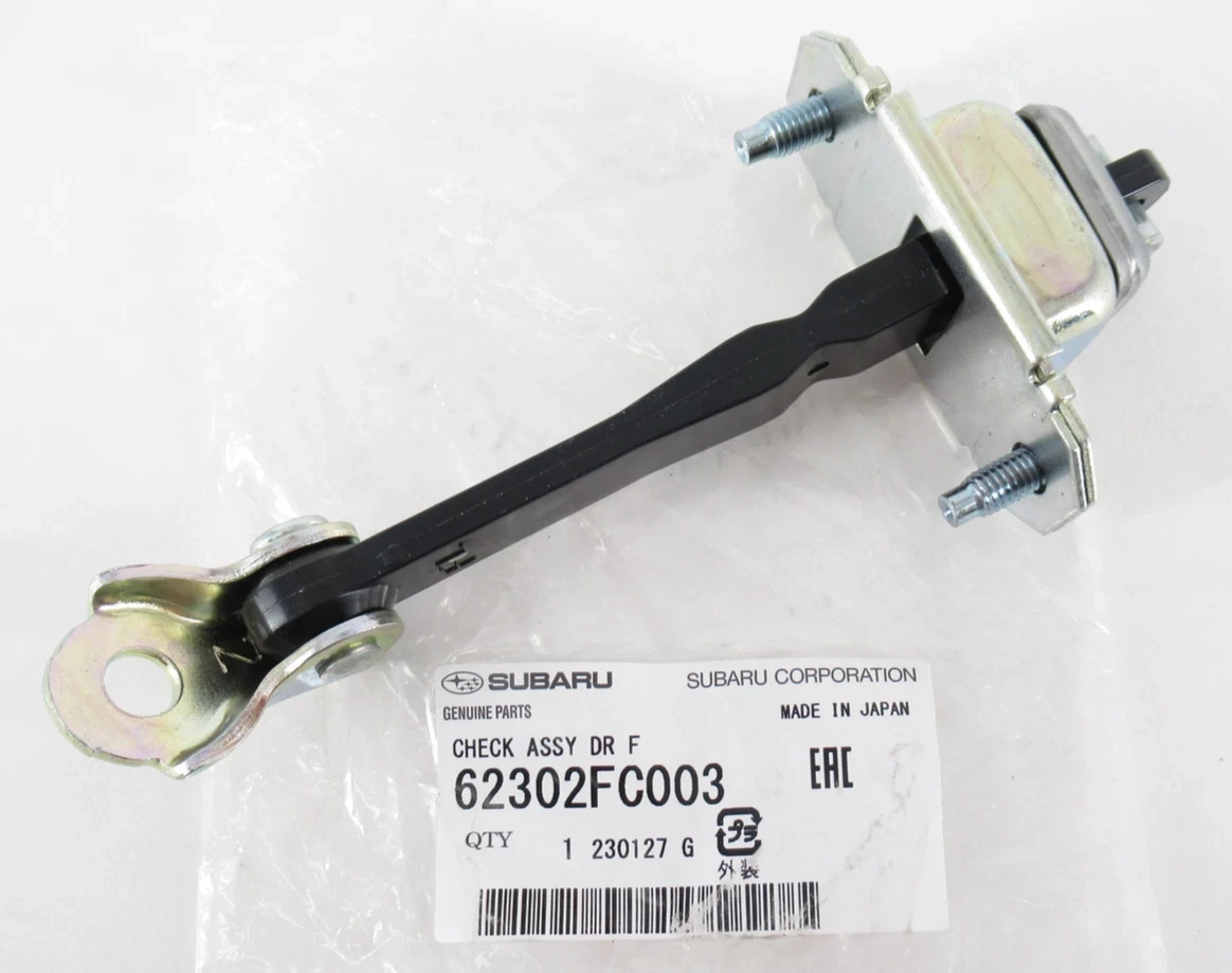 Genuine OEM Subaru - Front Door Check Strap Assy – 62302FC003 Impreza Legacy Genuine OEM Subaru - Front Door Check Strap Assy – 62302FC003 Impreza Legacy
