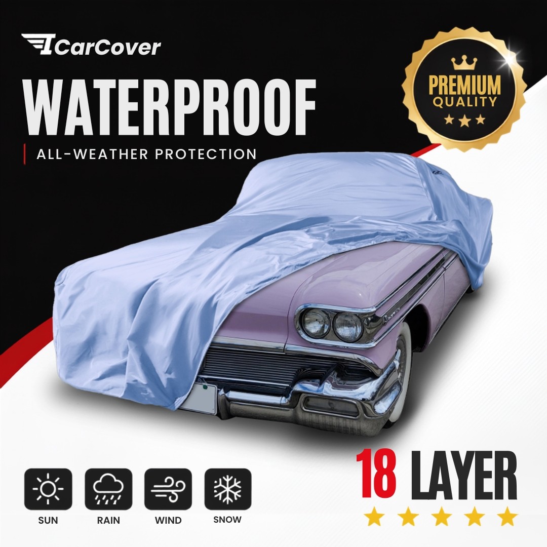 Oldsmobile Super 88 1951-1964 Custom Fit Waterproof Car Cover 18 Layer