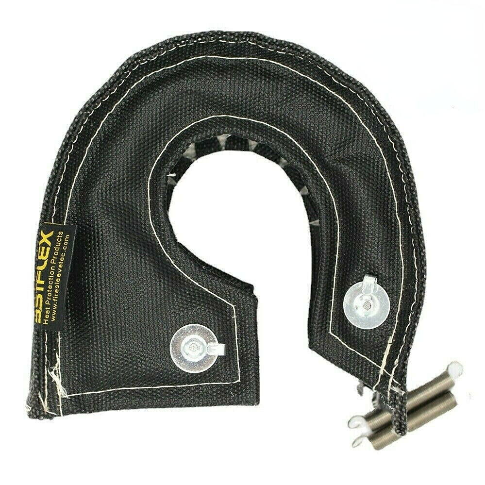 Black Turbo Turbocharger Heat Shield Blanket T4 T67 T71 T76 T88 GT40 GT45 T04