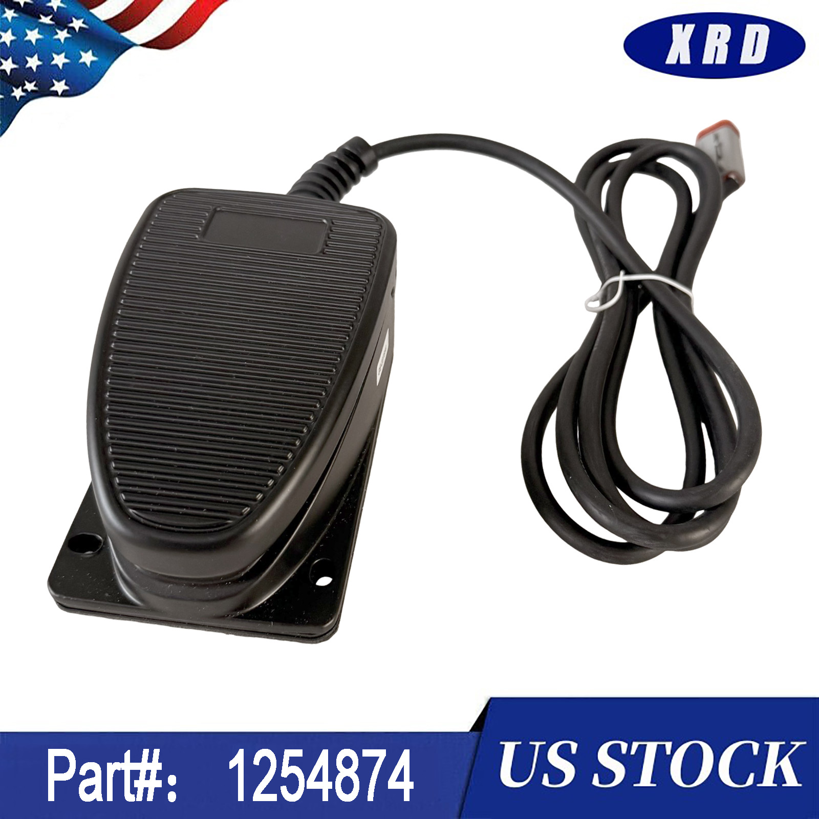 For Genie S-60 S-60X S-65 Z-45/25 Z-62/40 Foot Switch Assy 1254874 1254874GT