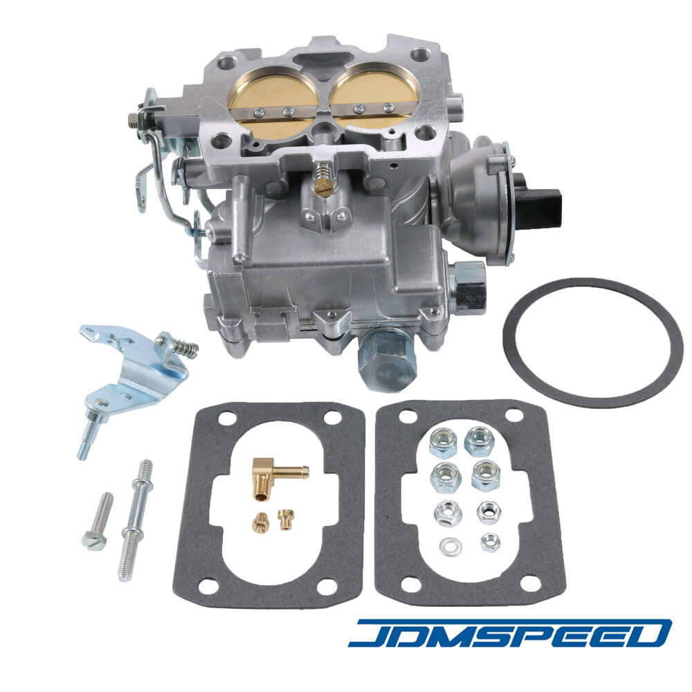Marine Carburetor W/Gasket for Mercruiser 2 Barrel 2.5/3.0L 4CYL W/Long Linkage