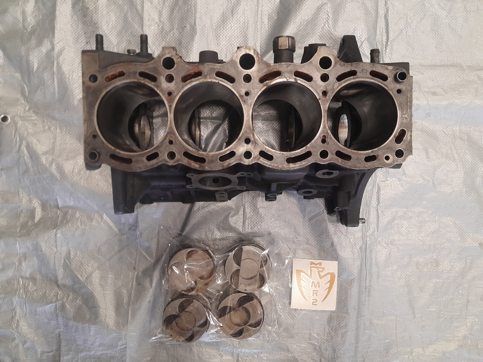 1991-1995 TOYOTA MR2 3SGTE  BLOCK SW20 Engine Motor TURBO PISTON SET 0.50 OVER
