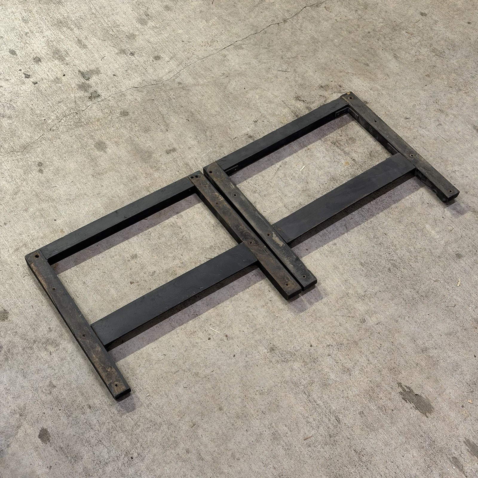Original Porsche 356 Speedster Wooden Seat Base Frame Pair Set WOOD BOTTOMS