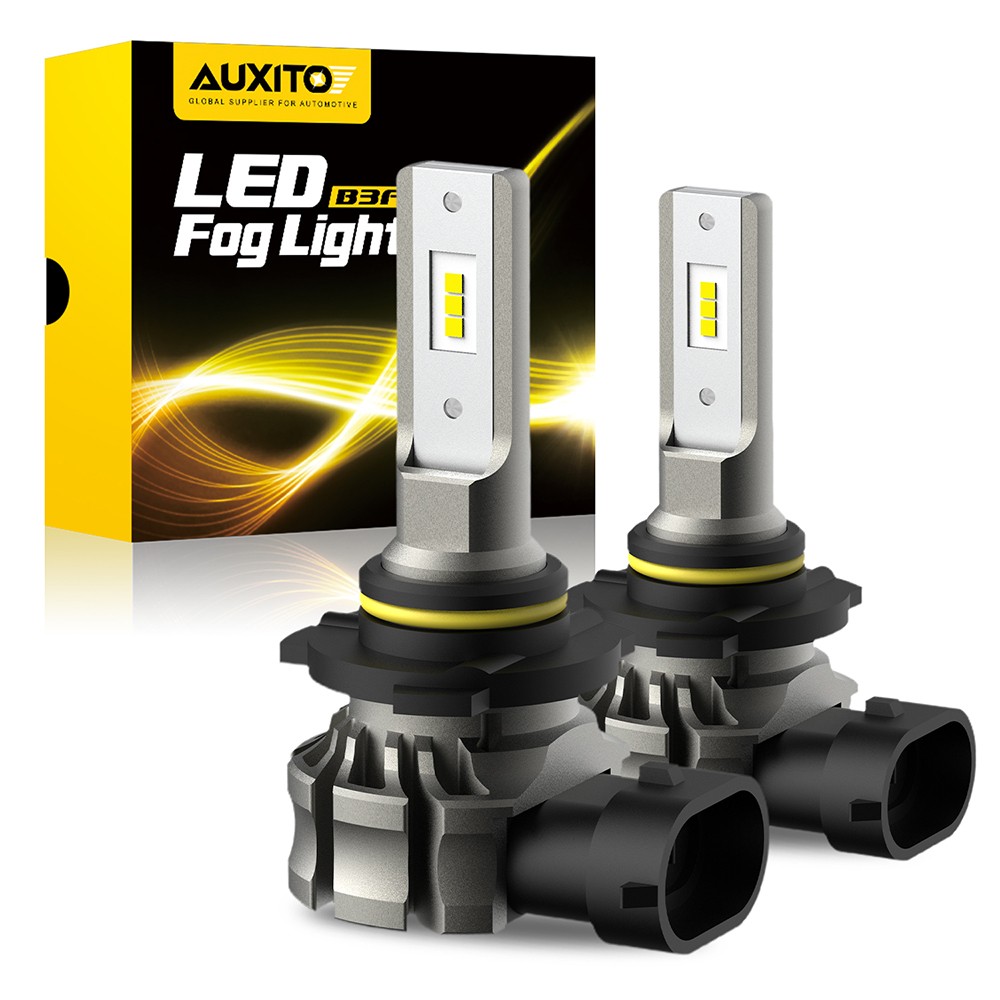 Pair H10 9145 9140 LED Fog Driving Light Bulbs Kit Cool White 6000K Super Bright