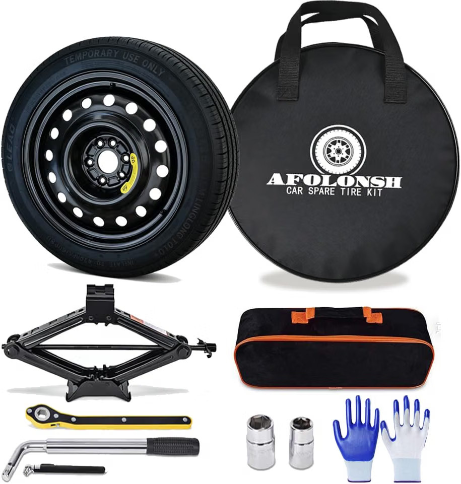 Spare Tire Kit Fits 2016-2022 BMW X1 F48 F49 Spare Tire Kit Fits 2016-2022 BMW X1 F48 F49