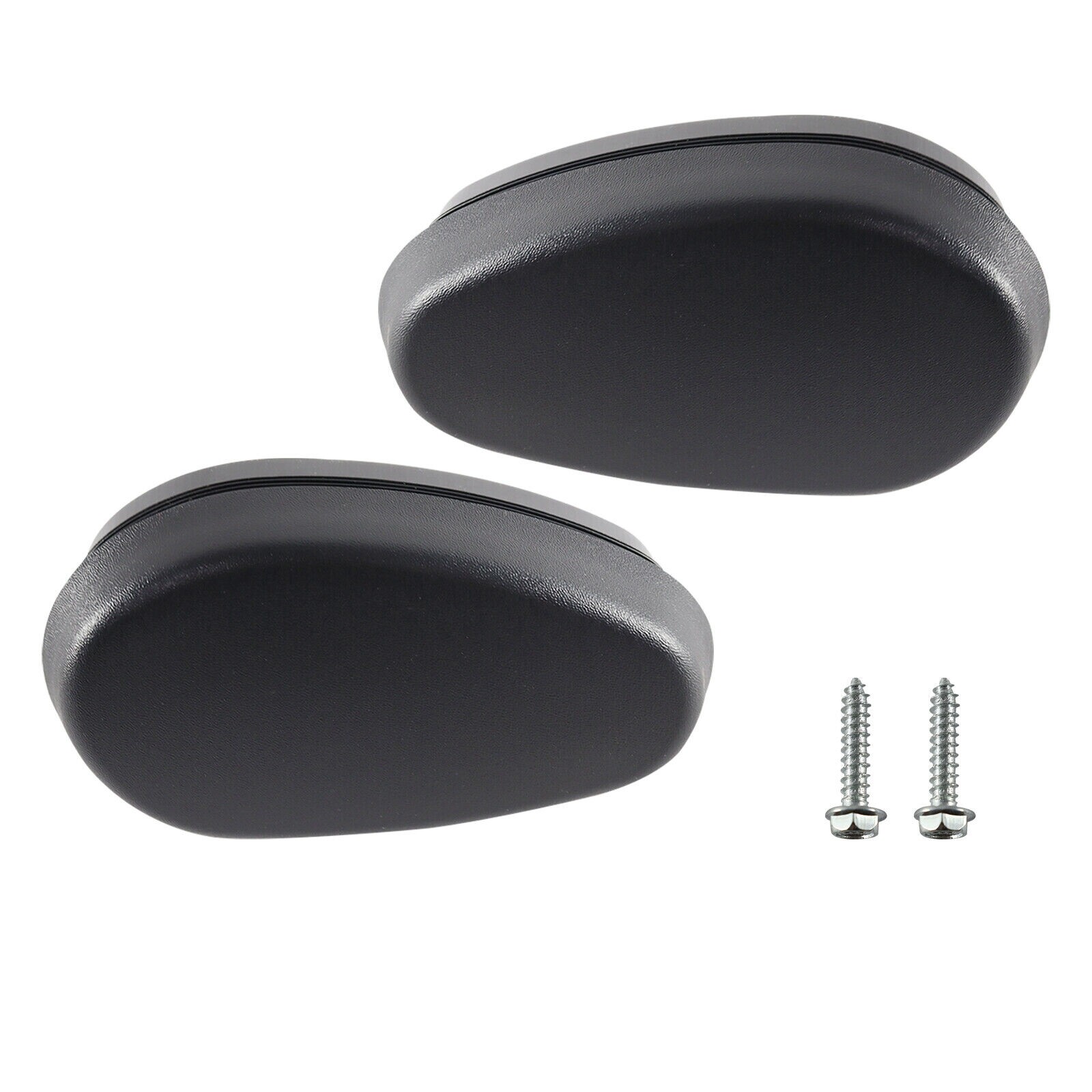 Fits 2009-2022 Dodge Ram Tubular Side Steps Bars End Caps Replacement Set USA