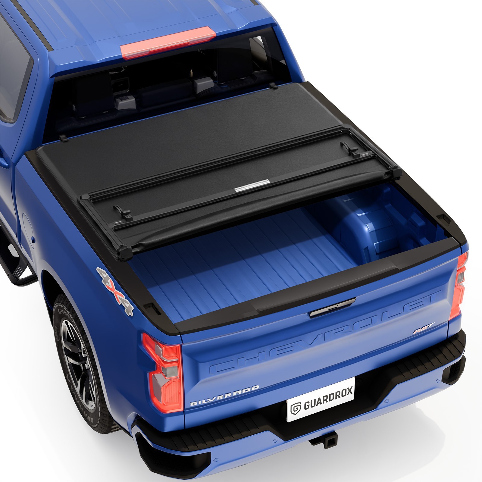 5.8FT Soft Tri Fold Tonneau Cover for 07-26 Chevy Silverado/GMC Sierra 1500 70\