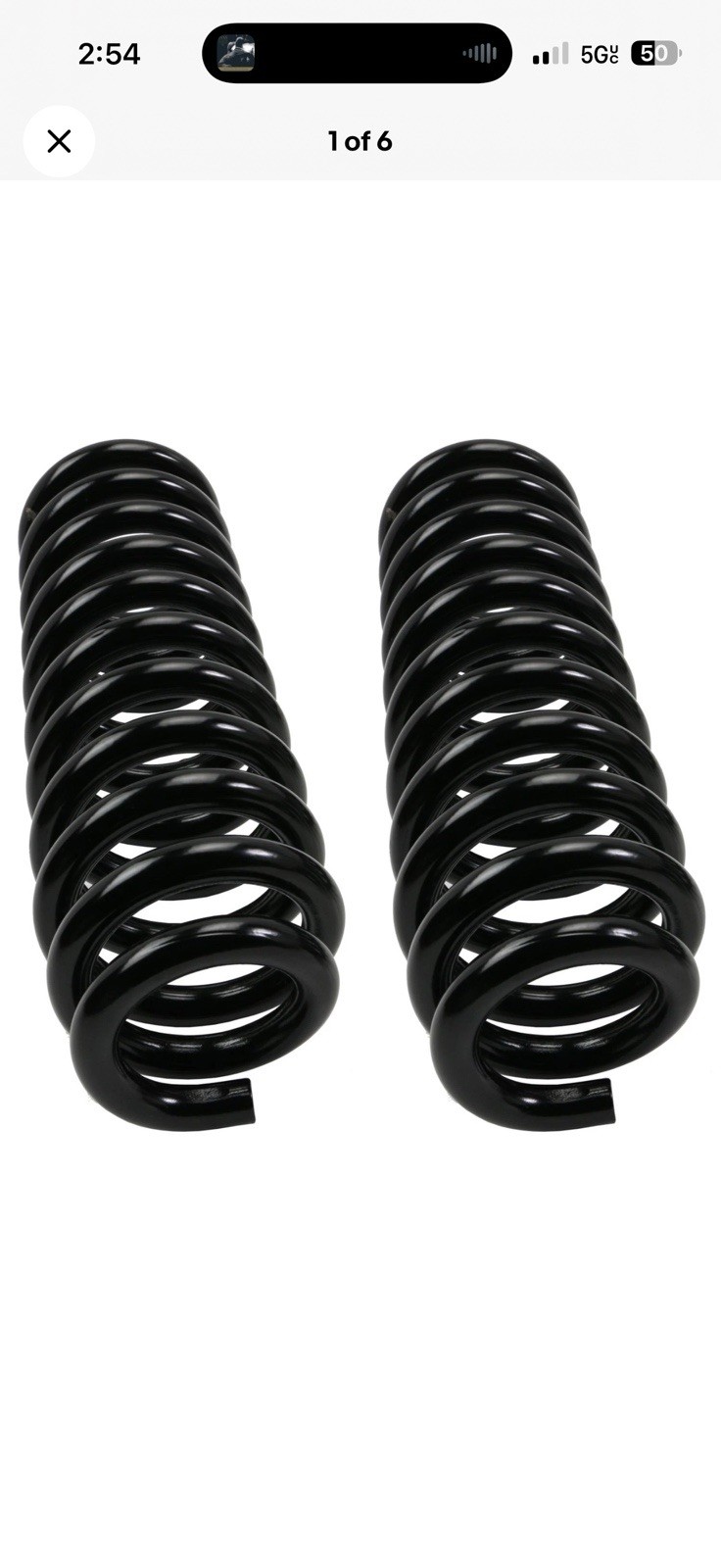 MOOG 81118 Coil Spring Set Front For 04-18 Ford Lincoln F-150 Mark LT MOOG 81118 Coil Spring Set Front For 04-18 Ford Lincoln F-150 Mark LT