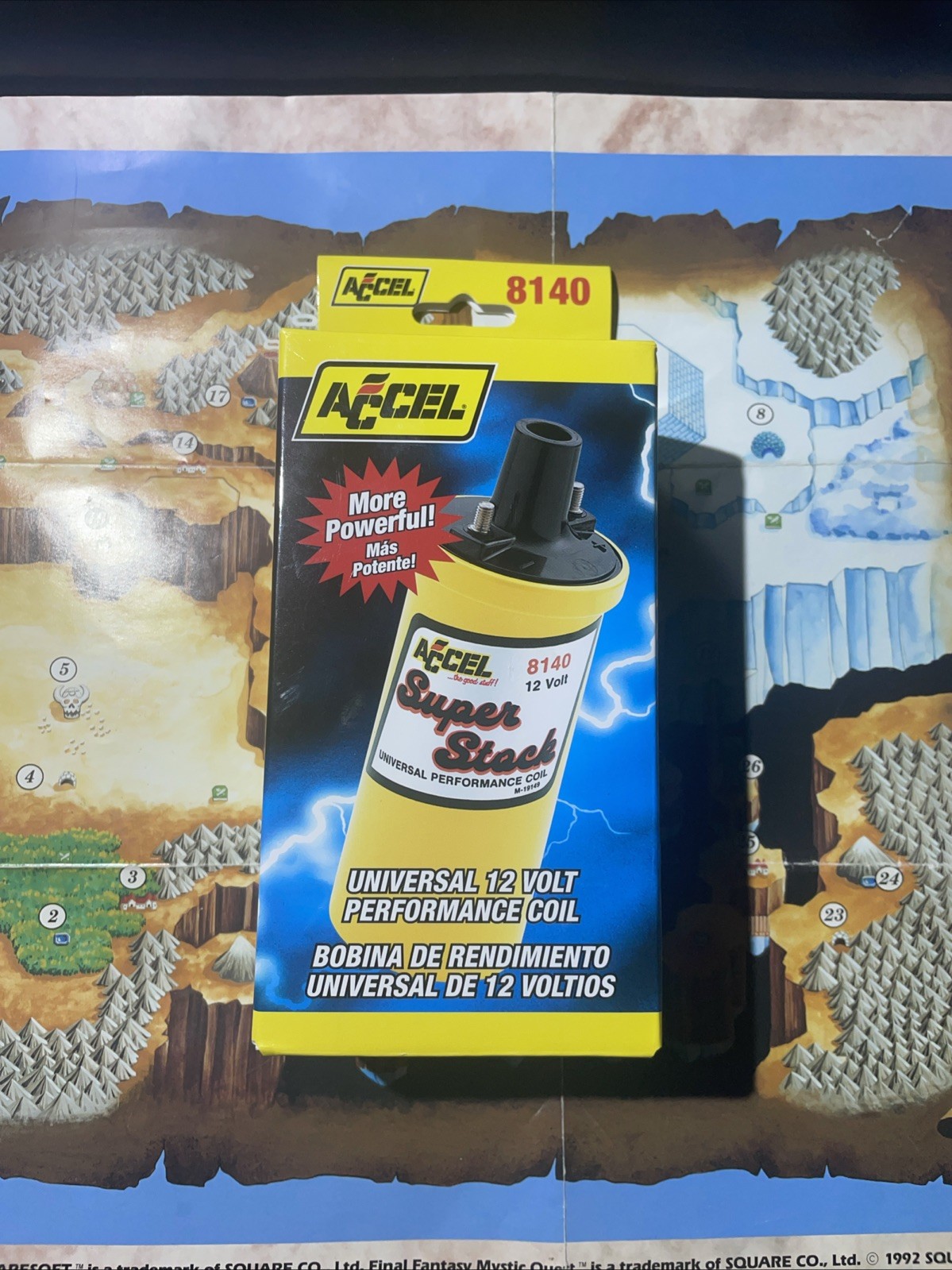 Accel Ignition Coil 8140; Super Stock Yellow 42,000 Volt Canister Female Accel Ignition Coil 8140; Super Stock Yellow 42,000 Volt Canister Female
