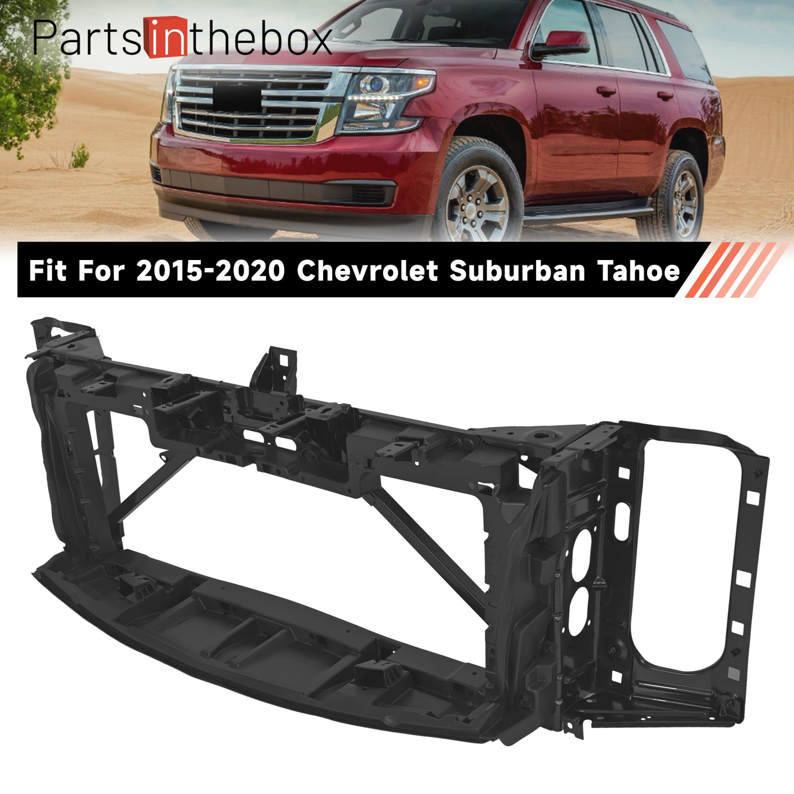 Front Header Panel Radiator Support 22757734 For 2015-2020 Chevy Tahoe Suburban