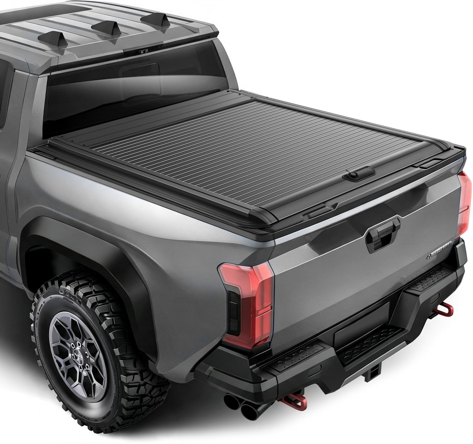 5FT Retractable Hard Truck Bed Tonneau Cover Fit For 2005-2026 Nissan Frontier 5FT Retractable Hard Truck Bed Tonneau Cover Fit For 2005-2026 Nissan Frontier
