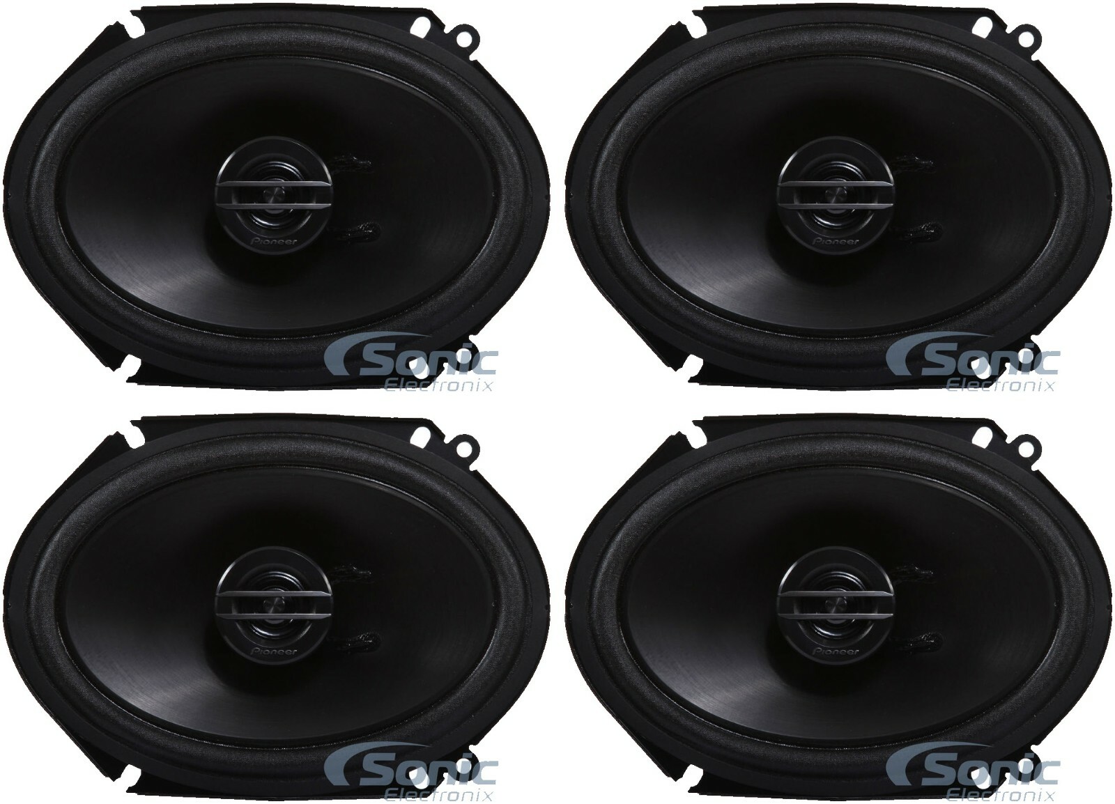 4) Pioneer TS-G6820S 500W Max 6x8