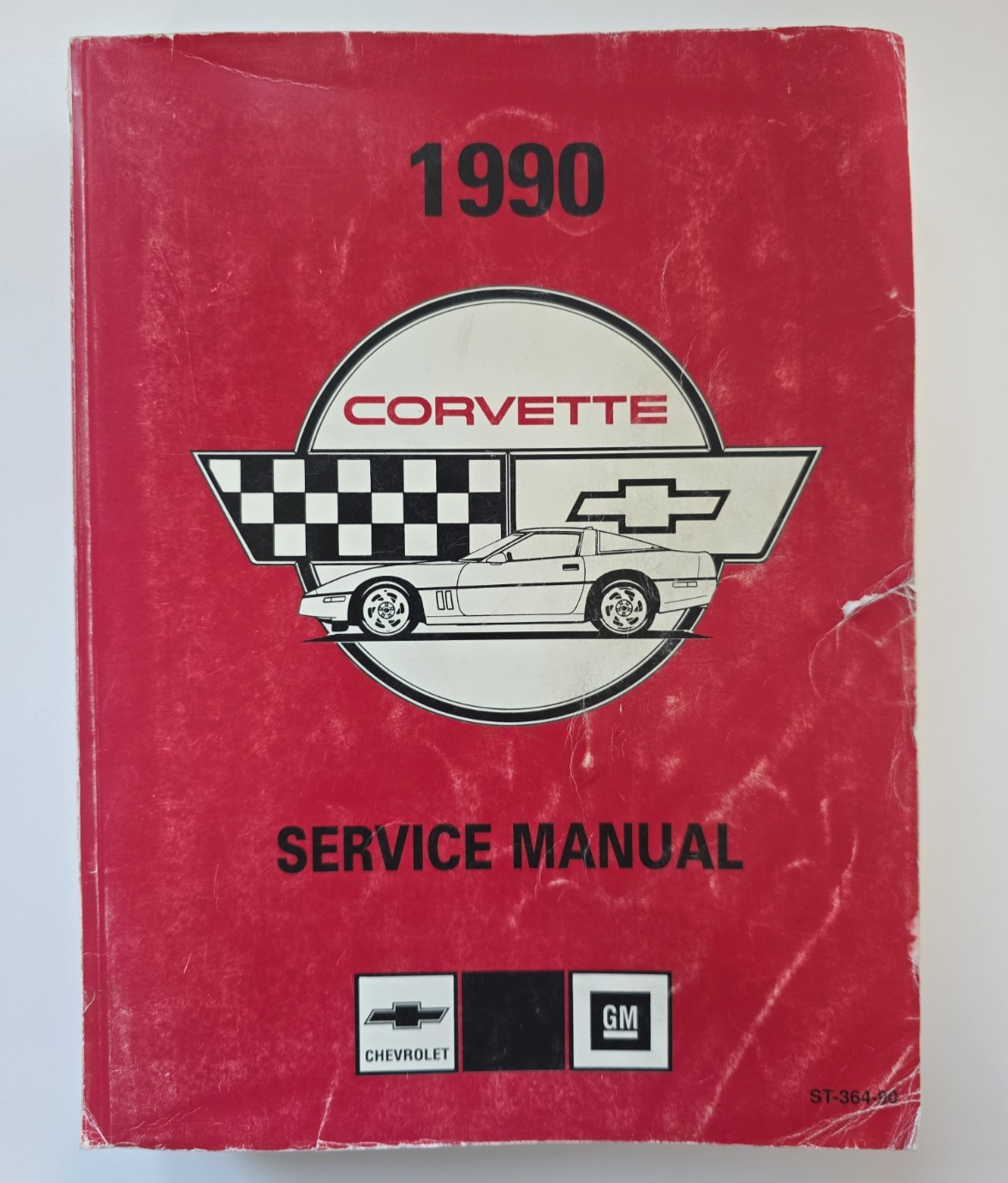 1990 Chevy Corvette Factory Shop Service Repair Manual Original