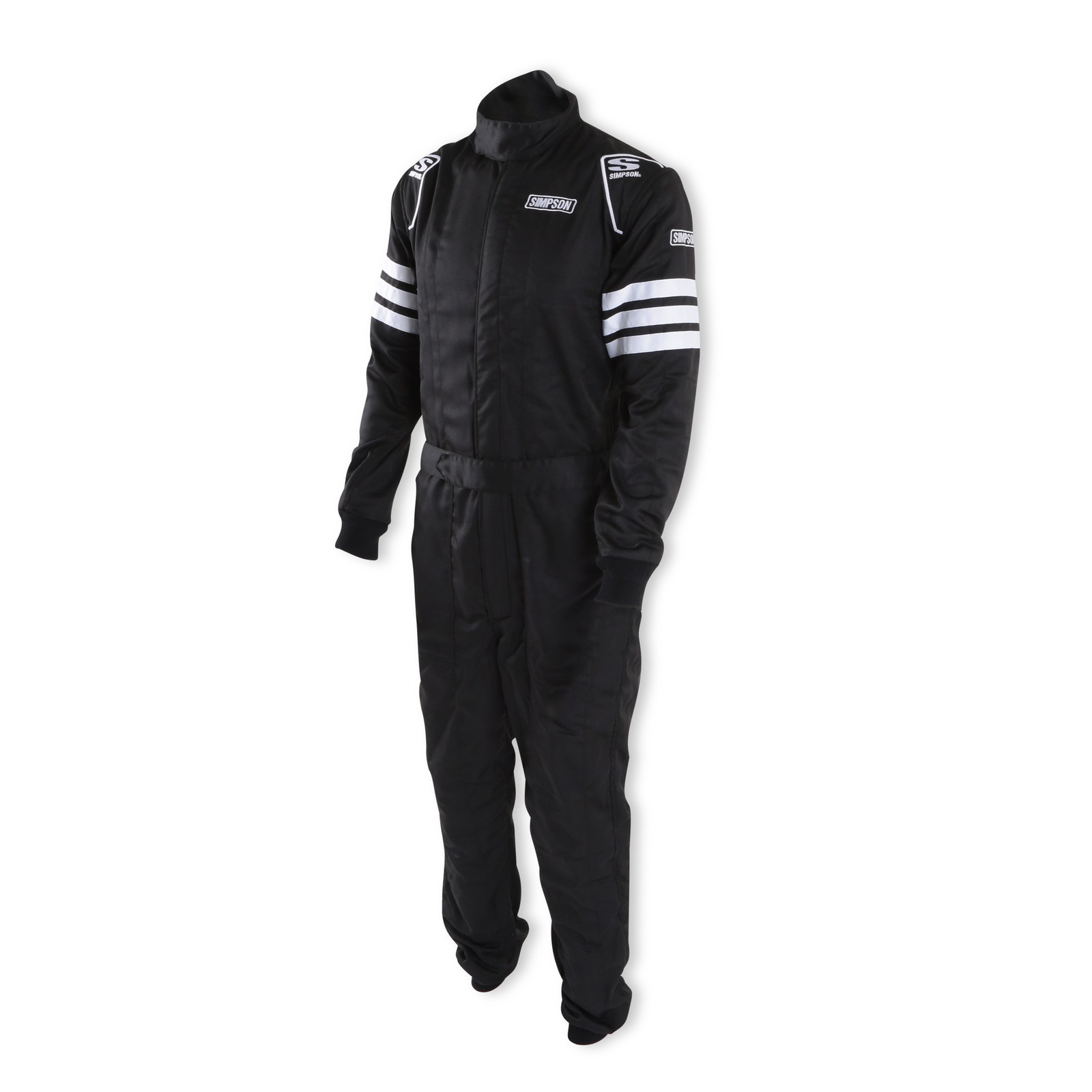 Simpson Racing C402311 Classic Racing Suit SFI 5 - Adult Large - Black