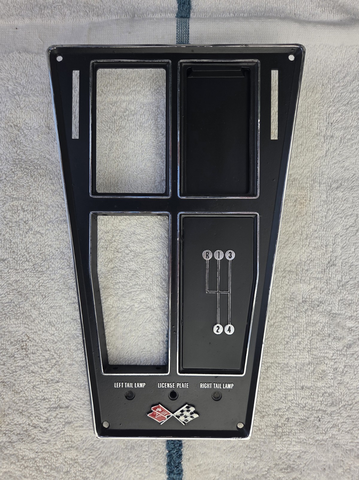 1968 Corvette Only 4-Speed Shifter Shift Plate  Non A/C